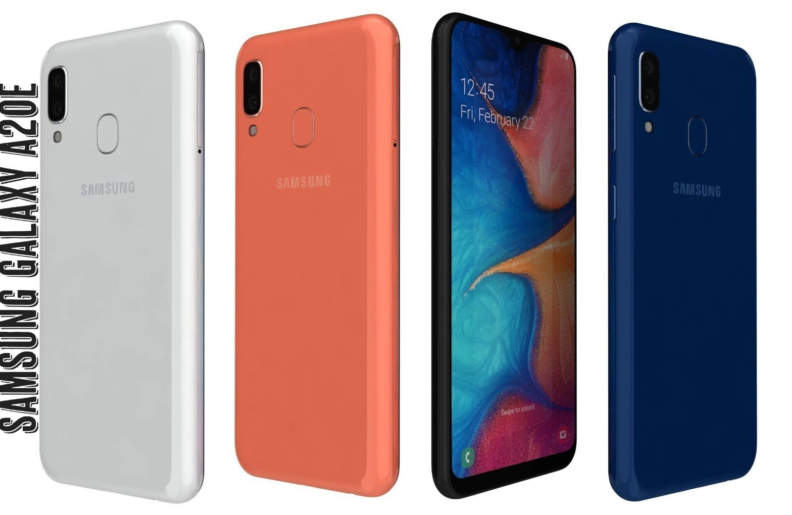 【新品！】Galaxy A20 RED 32GB (SIMフリー) SAMSUNG Galaxy A20 A205G, 32GB, GSM Unlocked Dual SIM – Red