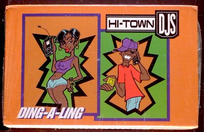 Hi-Town DJs    Ding-A-Ling CASSETTE HIP HOP SEALED OOP 