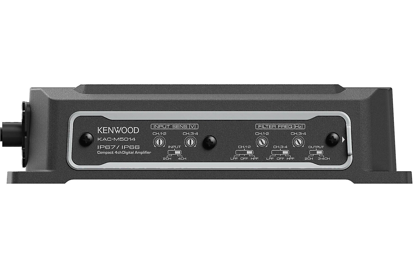 Kenwood KACM5014 Compact 4Channel Powersport Marine Amplifier