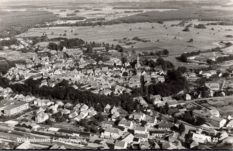 Ak Wildeshausen Luftaufnahme Ungelaufen  (2635a35)