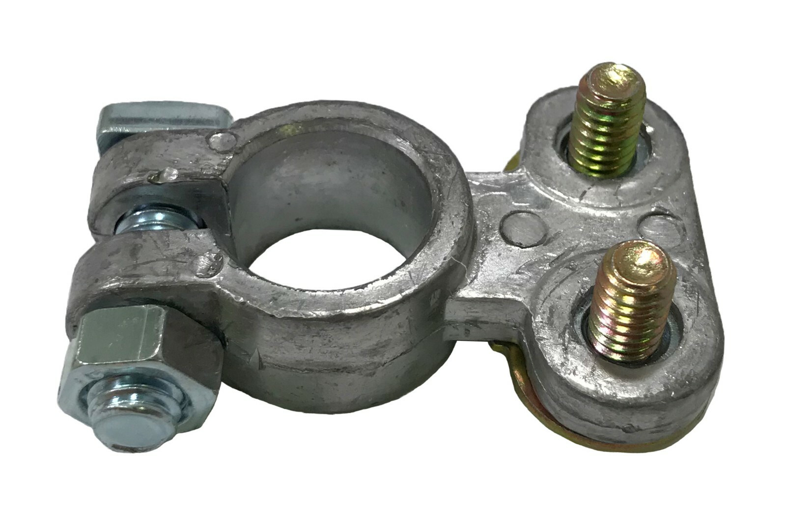 (10) Automotive Heavy Duty Top Post Battery Cable End 6-2/0 Wire Terminal Clamp