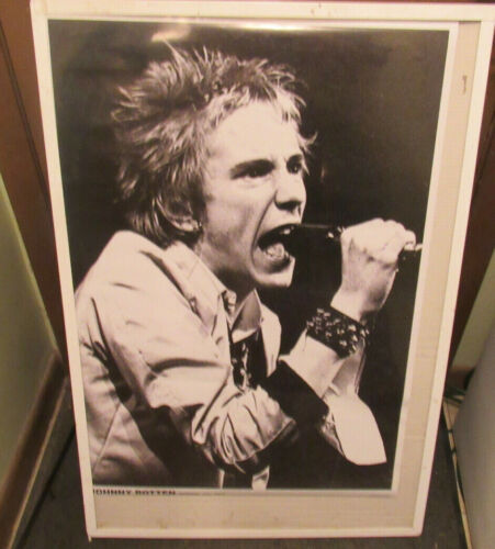 SEX PISTOLS POSTER  RARE LIMITED PRODUCTION JOHHY ROTTEN NEW SEALED