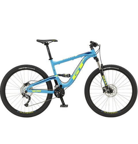 GT Verb Comp 27.5 (2018) Full suspension MTB Shimano Mountain Bikes Size S Blue