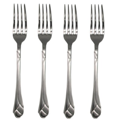 Mikasa Sweet Pea 18/8 Stainless Steel Salad Fork (Set of Four)
