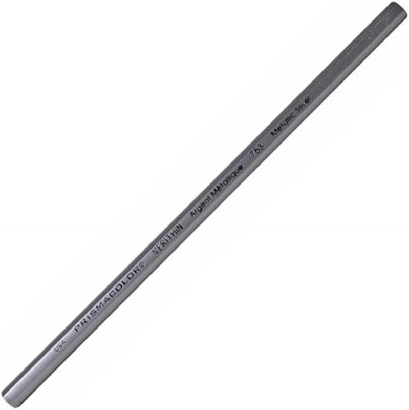 Verithin Colored Pencils, Metallic Silver, (02460) ( Pack of