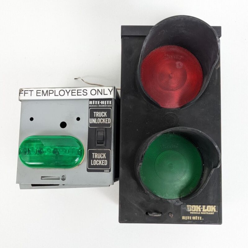 Dok-Lok Rite-Hite Exterior Indicator Light + 54040 Vehicle Restraint Control Box