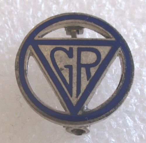 Vintage YWCA Girl Reserves GR Pin - Pre-1950