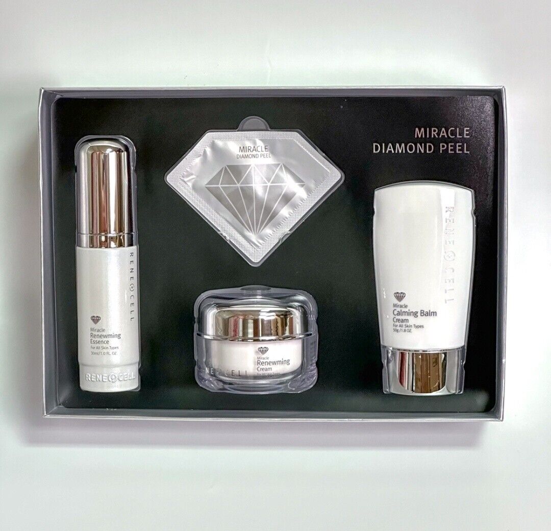 Rene cell Miracle Diamond Peel Program Set Glowing skin Care Rene cell Miracle Diamond Peel Program Set Glowing skin Care