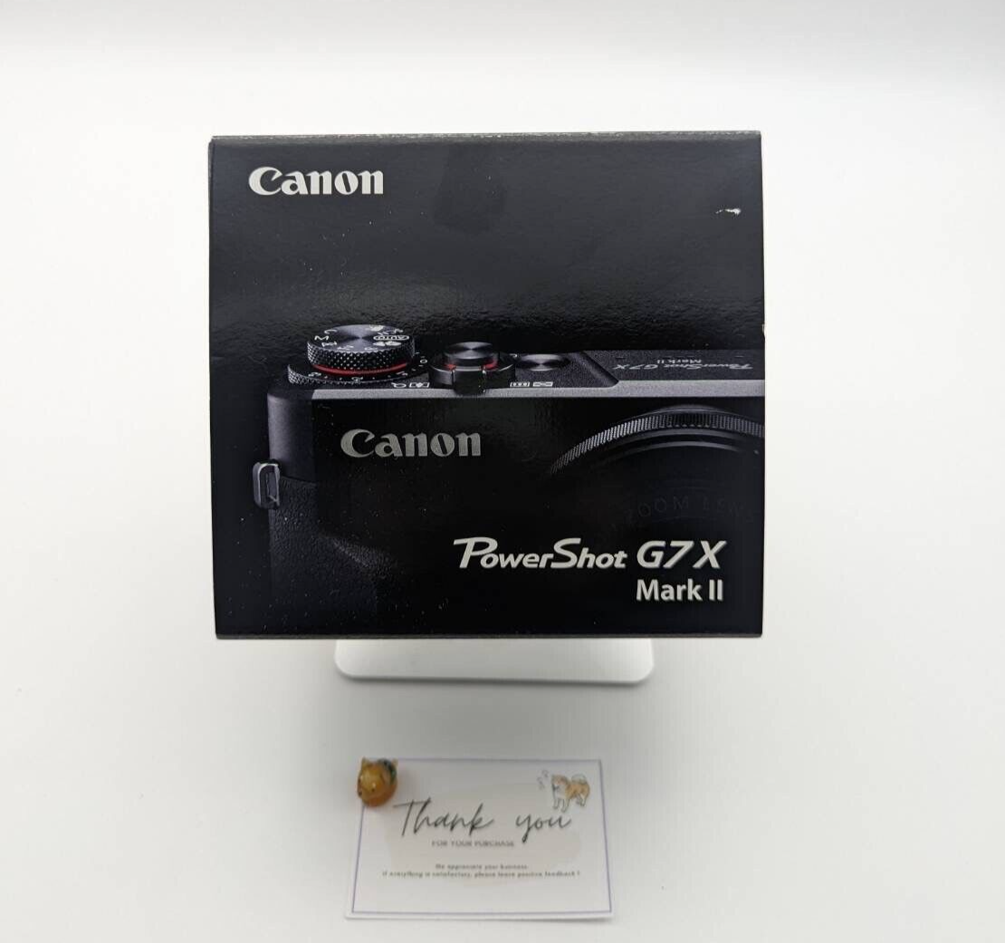 Canon PowerShot G7 X Mark II 20.1 MP Compact Digital Camera Black NEW | eBay Canon PowerShot G7 X Mark II 20.1 MP Compact Digital Camera Black NEW | eBay