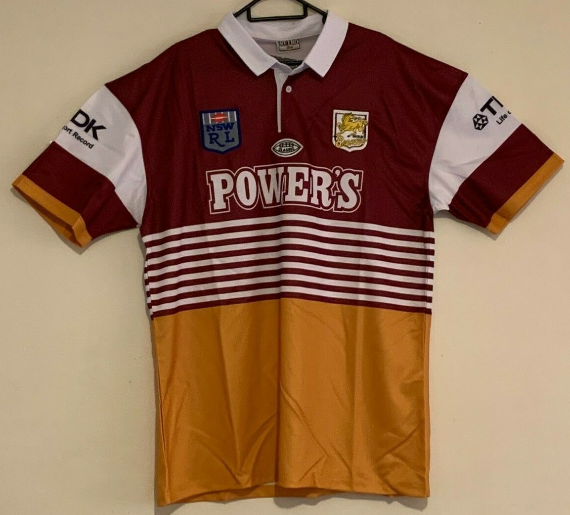 ウェア BRISBANE BRONCOS 1994 rugby Jersey NSW ウェア BRISBANE BRONCOS 1994 rugby Jersey NSW 1994 Brisbane