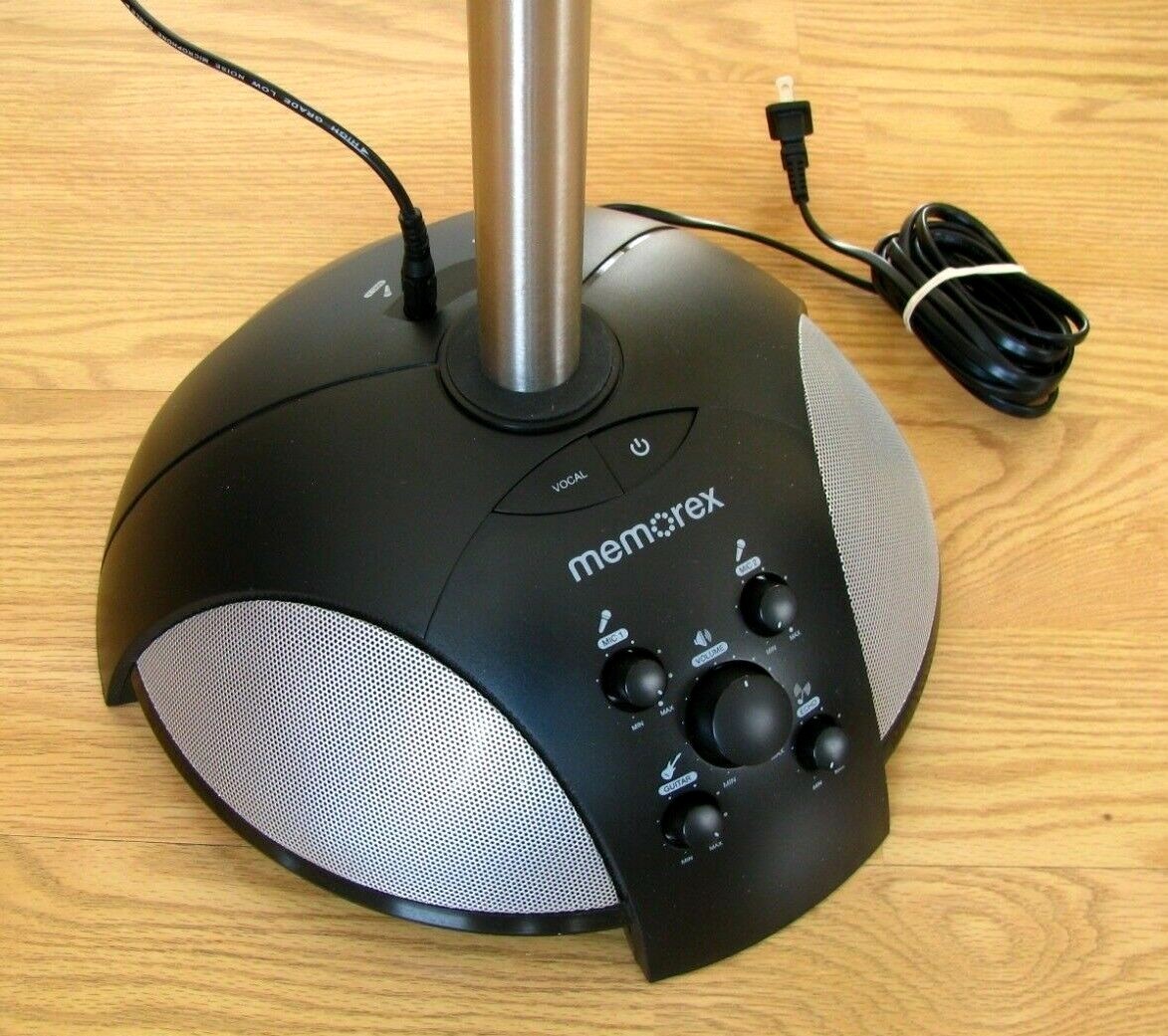 Memorex MKS SS2 SingStand 2 with Microphone - Home Karaoke System - Working