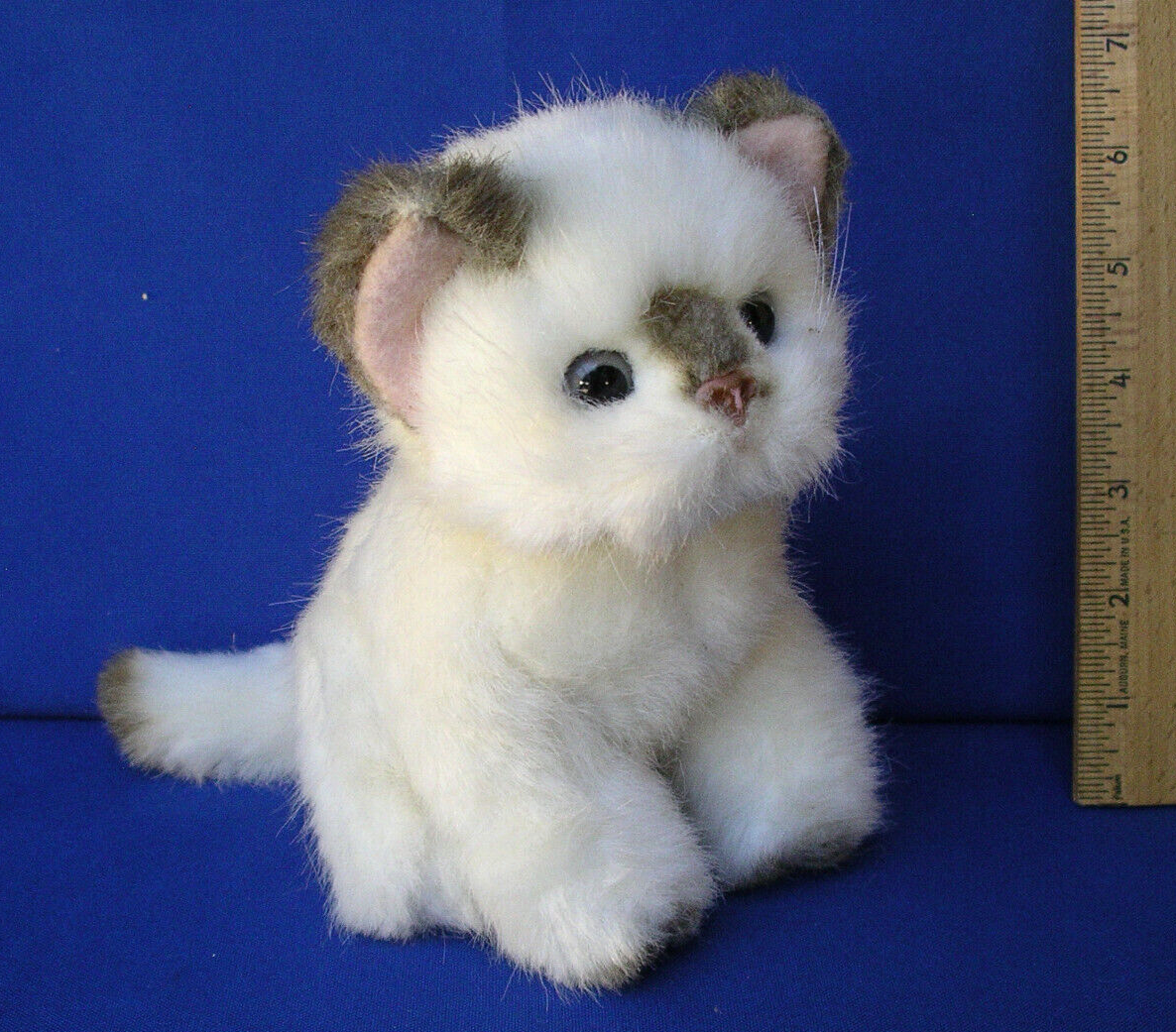 Vtg Russ Yomiko Persian Himalayan Cat Kitty Kitten Plush Stuffed Animal Toy 7 in