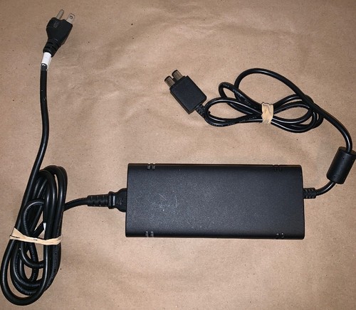 MICROSOFT XBOX 360 AC POWER ADAPTER BRICK SLIM BLACK CPA09-010A