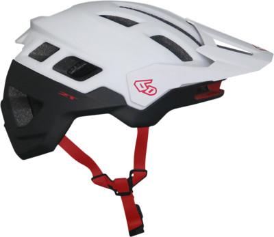 6D HELMETS ATB-2T Ascent Helmet M/L White/Black Matte 23-0026