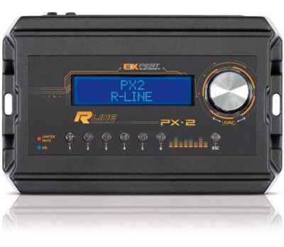 Processor Equalizer Expert Px2 Limiter 6 Sound Channels