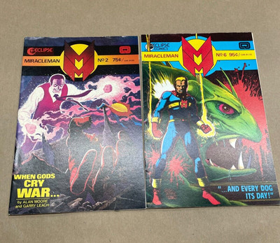 Eclipse Comics: Miracleman # 2 & 6