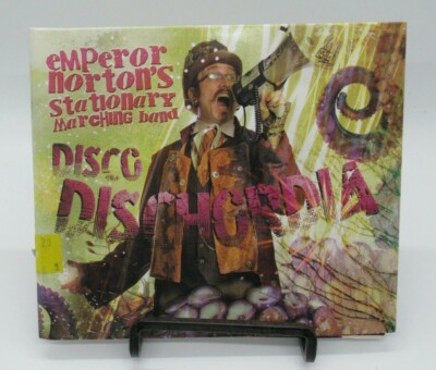 EMPEROR NORTON'S STATIONARY MARCHING BAND: DISCO DISCHORDIA MUSIC CD, 14 TRKS