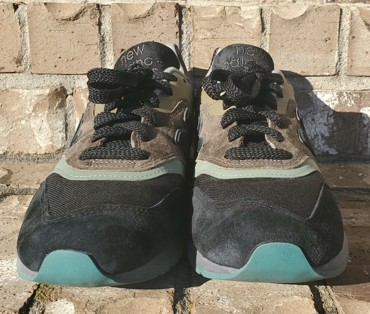 New Balance 997 Made in USA ''Black Green'' Suede Mens Size 9.5 US M997PAA  : купить с доставкой из США, цена 17 691 руб - (125048989806)