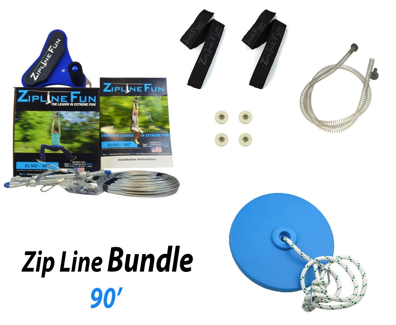 38-kT ヘリノックス × ADVENTURE IS OUT THERE! Adventure Parks Total Z90 Zipline Fun 90' Trolley & Cable