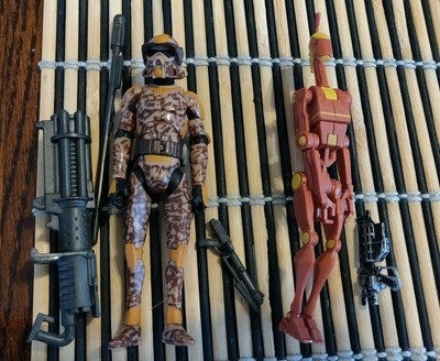 STAR WARS CLONE WARS BATTLE DROID GEONOSIS TARGET EXCLUSIVE LOOSE COMPLETE
