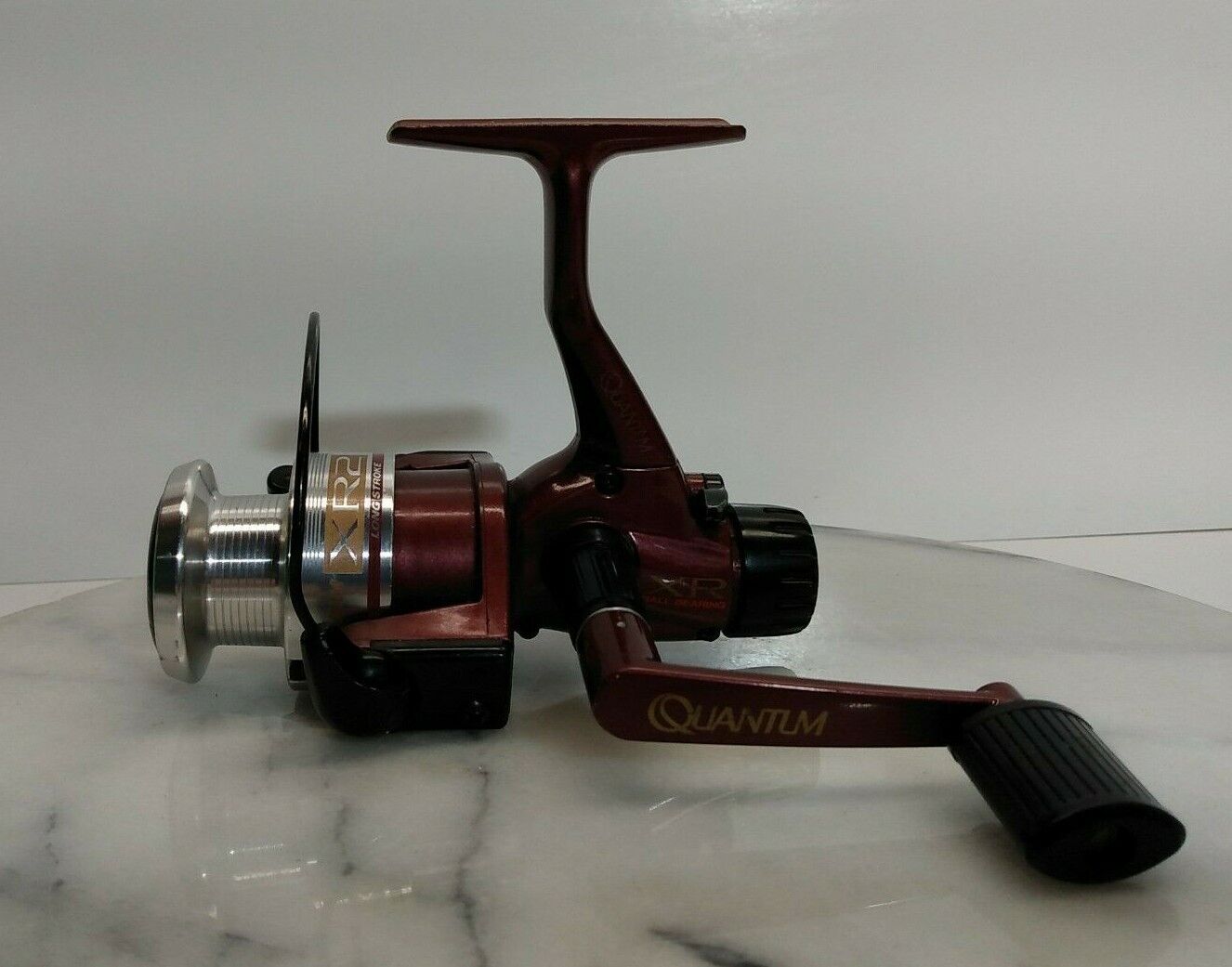 Vintage Zebco Quantum XR2 Long Stroke Spinning Fishing Reel Vintage Zebco Quantum XR2 Long Stroke Spinning Fishing Reel