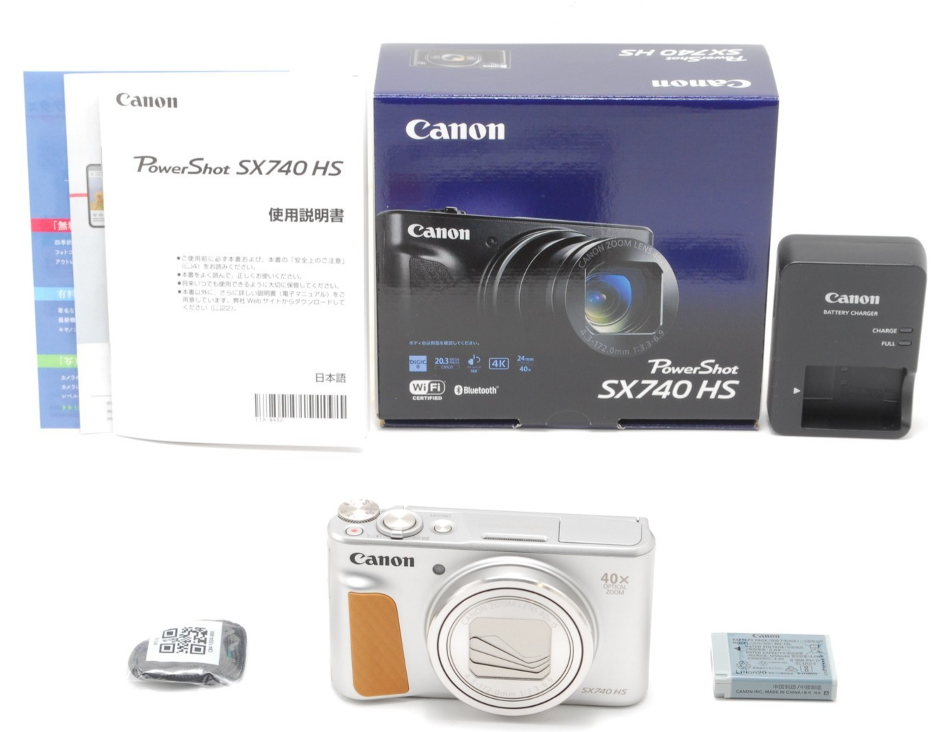 新品　未使用　Canon power shot SX740 HS Amazon.com : Canon PowerShot SX 740 HS (Silver