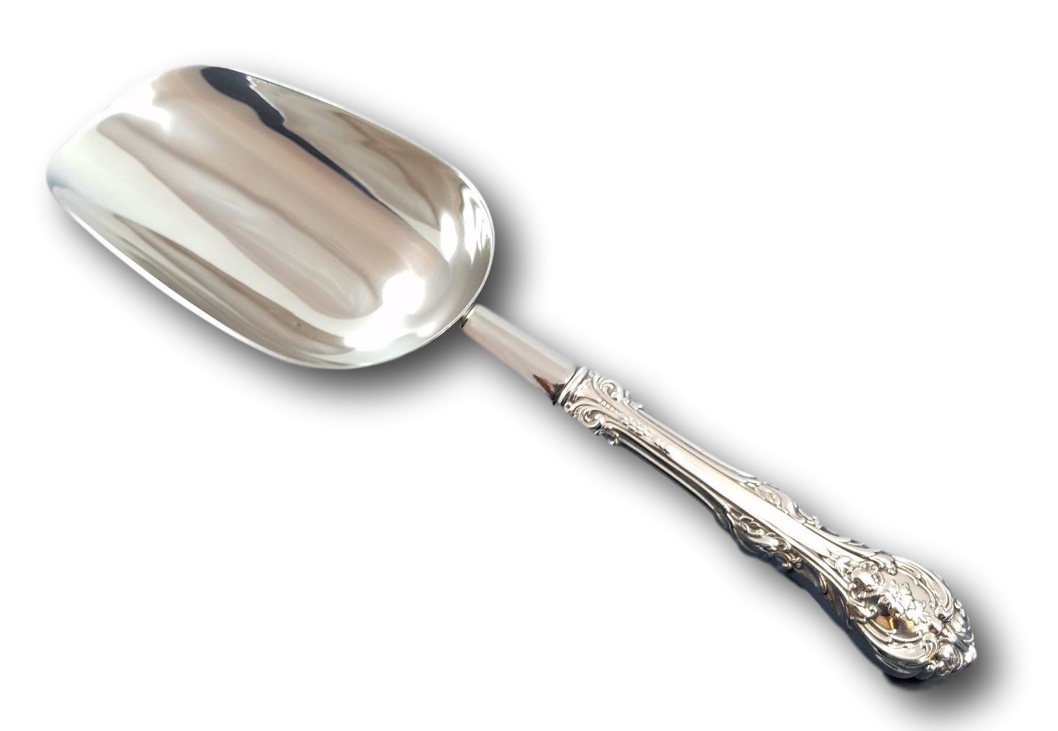 Madrigal by Lunt Sterling Silver Ice Scoop HH wStainless Custom Made 9 34