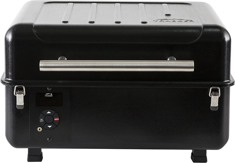Traeger Grills Ranger Portable Wood Pellet Grill and Smoker, Black Small