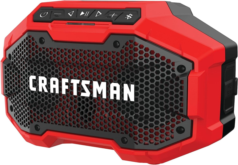 CRAFTSMAN V20 Wireless Portable Bluetooth Speaker, Tool Only