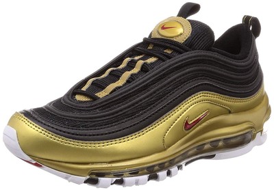 Мужские кроссовки Nike Air Max 97 QS Black/Varsity Red (AT5458 002) - 4,5
