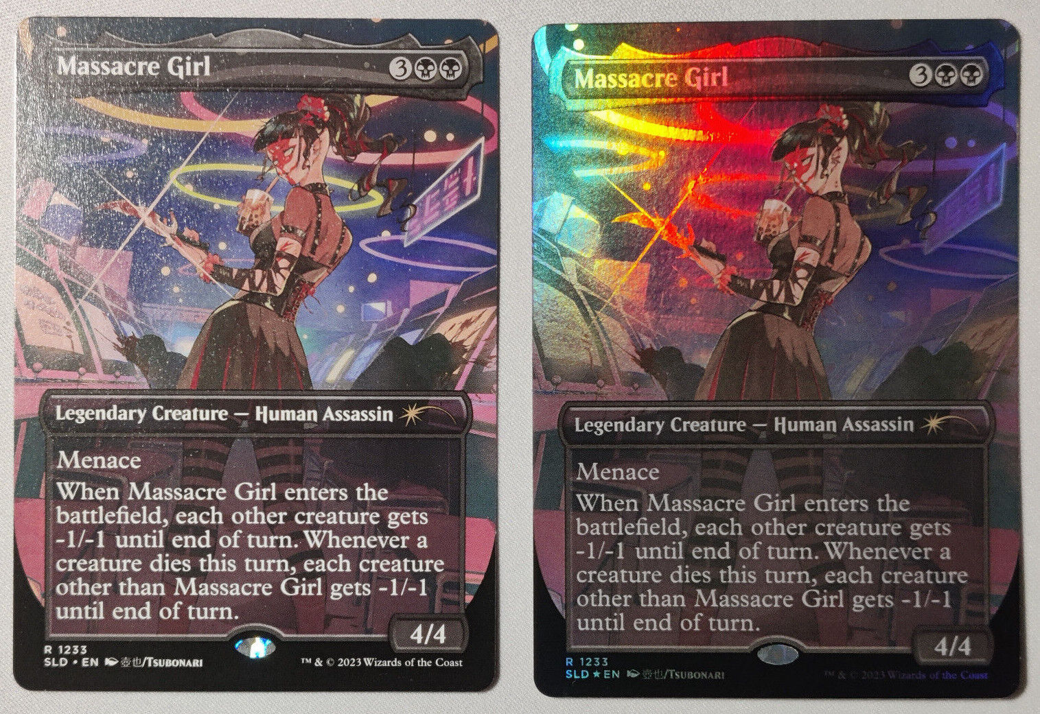 MTG Secret Lair Massacre Girl -SLD City Styles #1233 [UPick MTG Secret Lair Massacre Girl -SLD City Styles #1233 [UPick