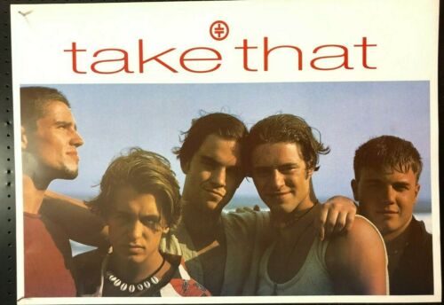 Take That, Vintage Poster of the 90th. 61 x 90 cm (24 x 35 inch)