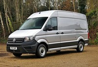 VOLKSWAGEN CRAFTER 140HP AUTOMATIC AIRCON TRENDLINE MWB HIGHROOF Silver Auto Di