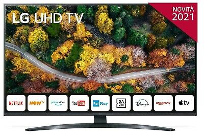 Smart TV 43 Pollici 4K Ultra HD Televisore LED LG Cl G Wifi LAN 43UP78003 piede