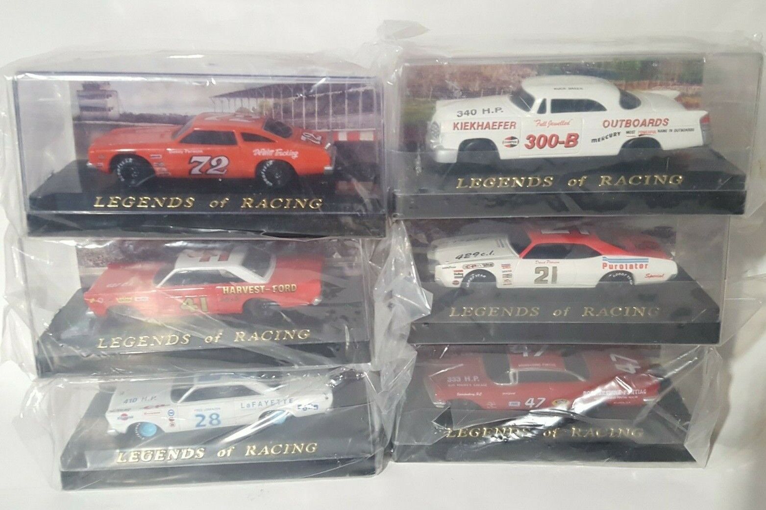 Vintage 1992 Lot of 6 Legends Of Racing 1:43 Scale Prototype Vintage 1992 Lot of 6 Legends Of Racing 1:43 Scale Prototype