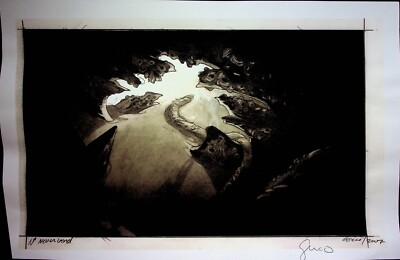 Pixie Hollow Games 2011 SIGNED Dennis Greco Production Background Layout Copy 
