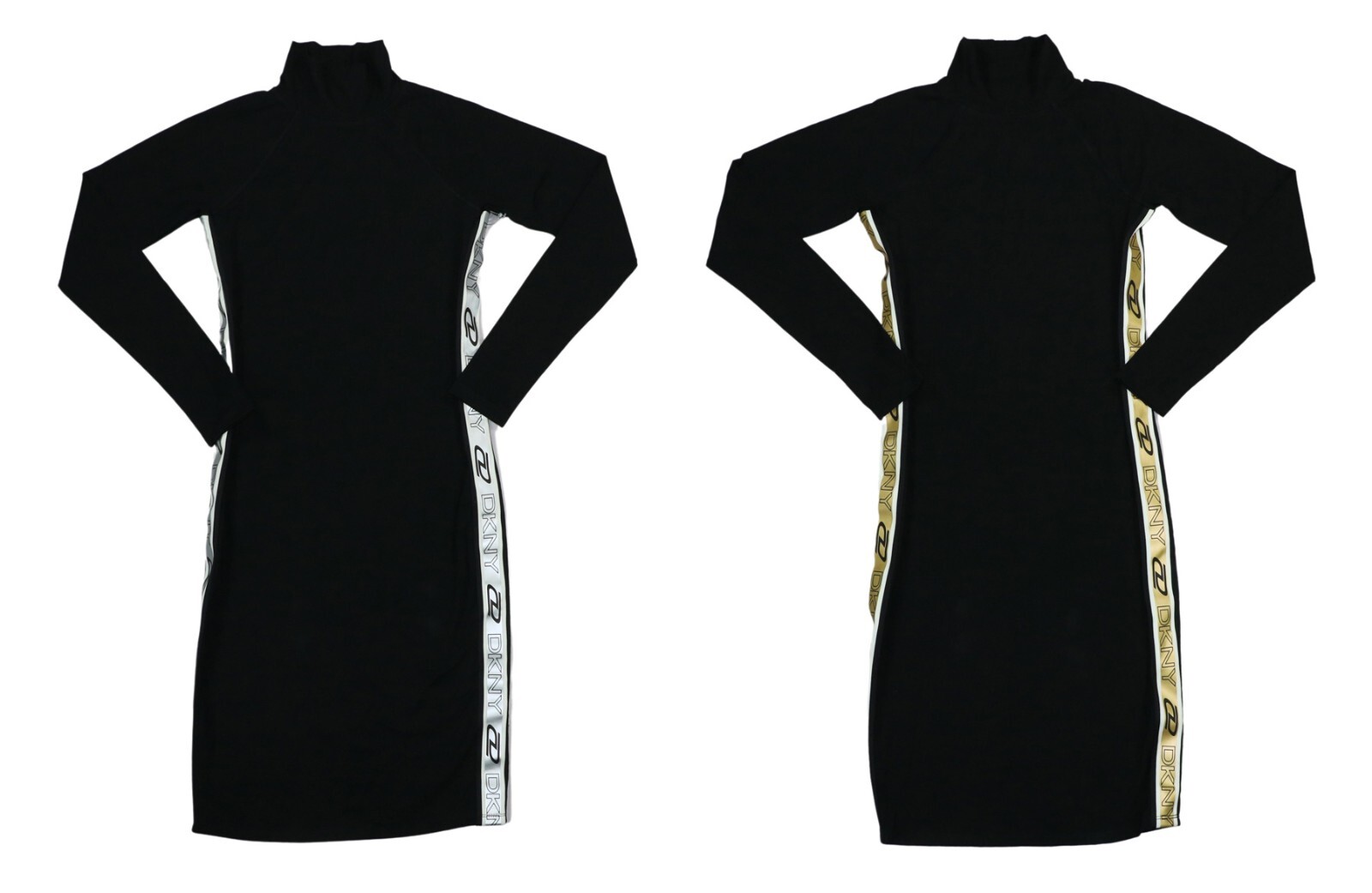 国内発送【DKNY】サイドロゴリブミディドレス Dkny SIDE LOGO TAPE DRESS – DTLR