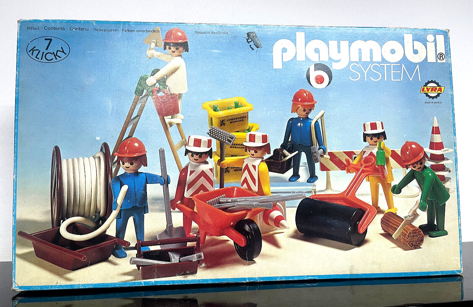 Playmobil SYSTEM LYRA 3400 KLICKY Construction- EXCELLENT 70s