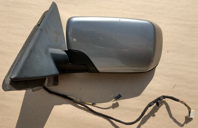 Spiegelkappe Titansilber Für BMW E46 Coupe/Cabrio - Rechte Spiegelabdeckung ABS