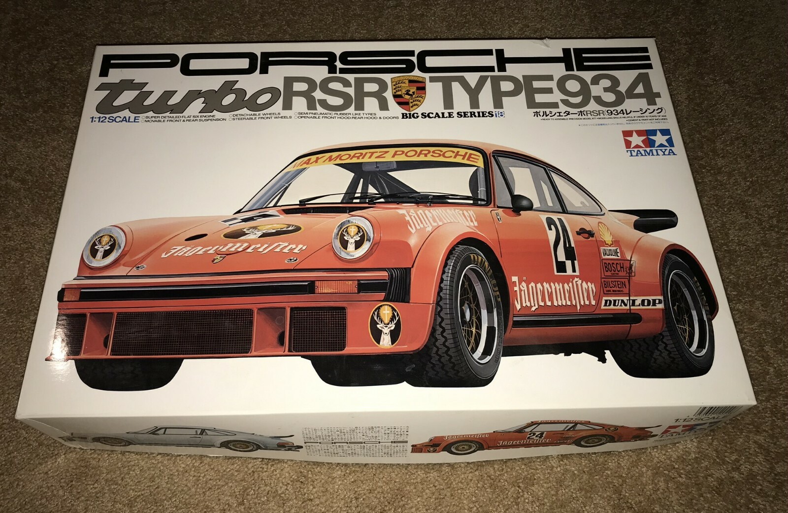 タミヤ 1/12 ポルシェ ターボ RSR 934 レーシング タムテック