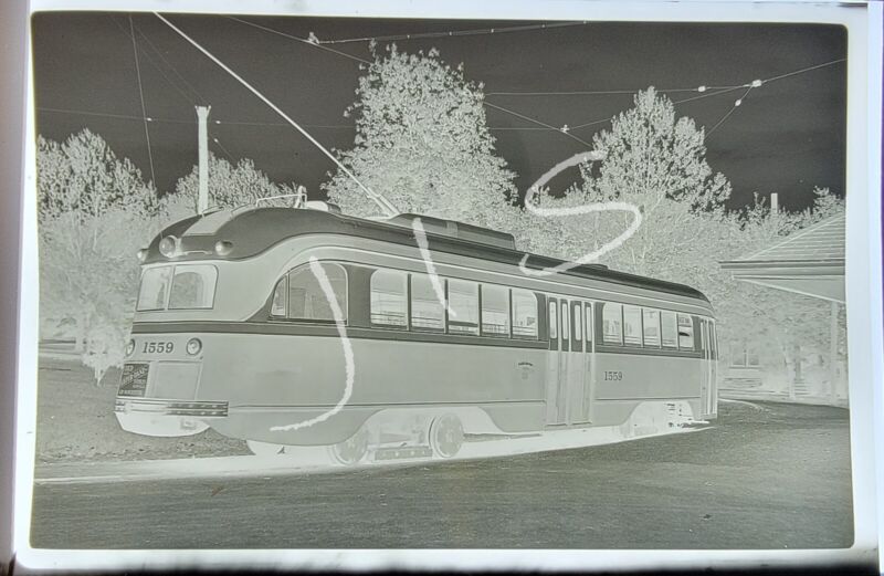 1950s Orig Negative St Louis Trolley 1559