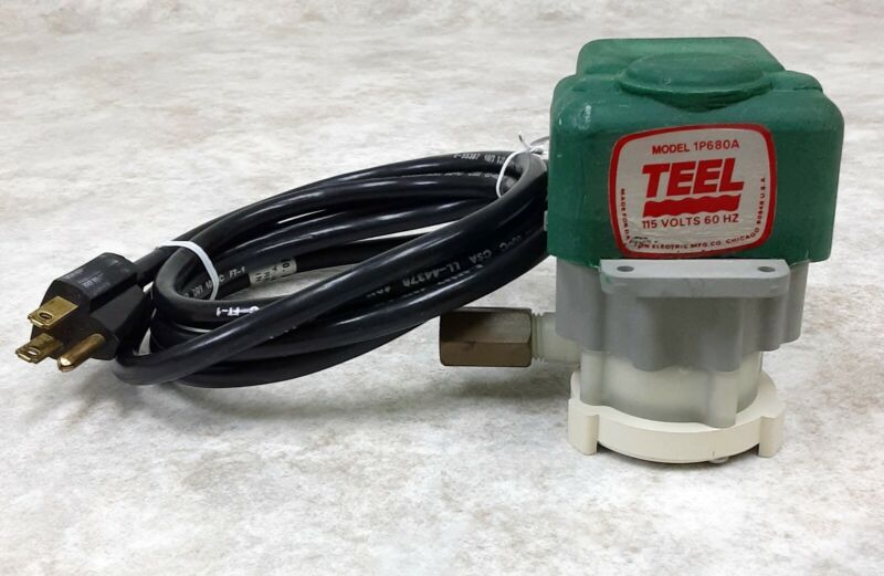 Teel Submersible Water Pump 1P680A Corded Screened Inlet Epoxy Clad Motor 115V