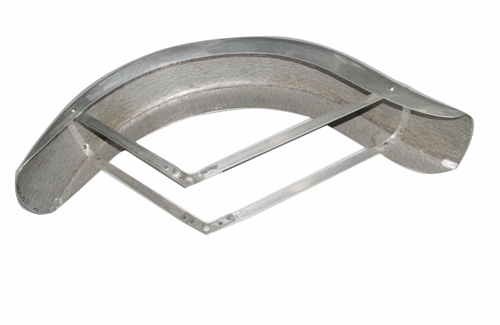 Indian Chief Sports Scout 1940 Raw Steel Front & Rear Mudguard Fender Set 