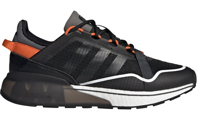Adidas Men's ZX 2K BOOST PURE SHOES H06569 Black/Gresix/Orange