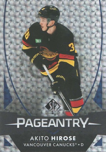 2023-24 Sp Authentic - Akito Hirose #P-73