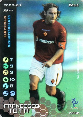 298★サッカー★francesco totti★prostars★フィギュア 🇮🇹Francesco Totti🇮🇹 ⚽Corinthian Prostars, Series 20