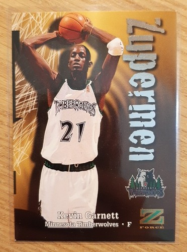 1997-98 Z FORCE KEVIN GARNETT ZUPERMEN #199 MINNESOTA
