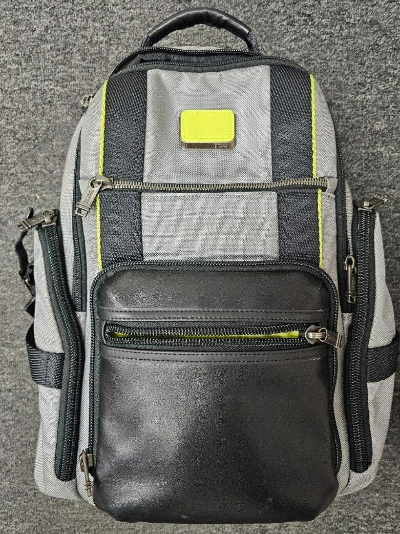 Tumi Alpha Bravo Nathan Backpack - Gray Black