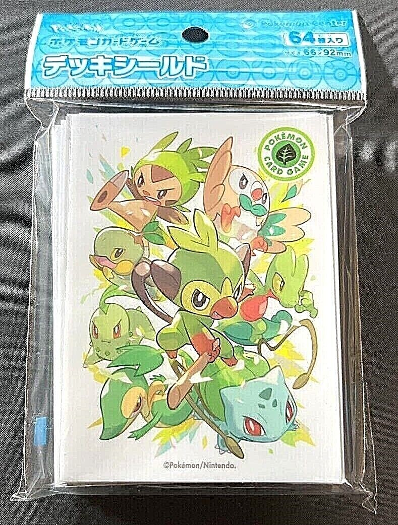 海外公式　ポケモンカード　スリーブ　GRASS CARD SLEEVES $_57.JPG?set_id=8800005007