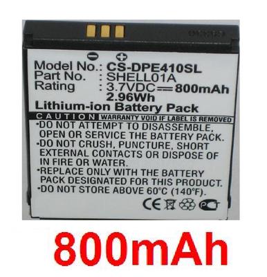 Battery 800mAh type SHELL01A for Doro PhoneEasy 409 410 605 610 611 612 612GSM